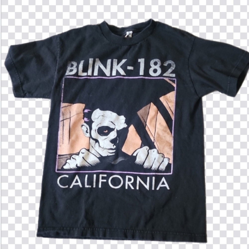 Blink-182 California Tour 2016 LA Forum Concert Tee Punk Rock Band Shirt